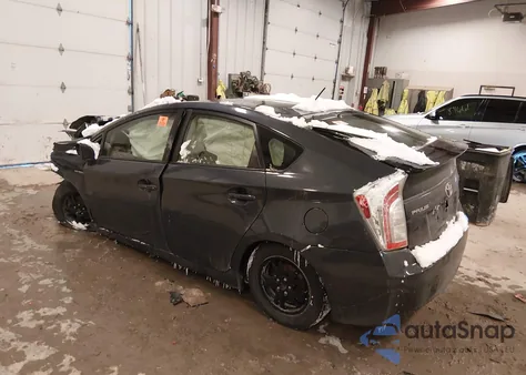 2013 Toyota Prius Two from USA, damaged, VIN JTDKN3DUXD1692762